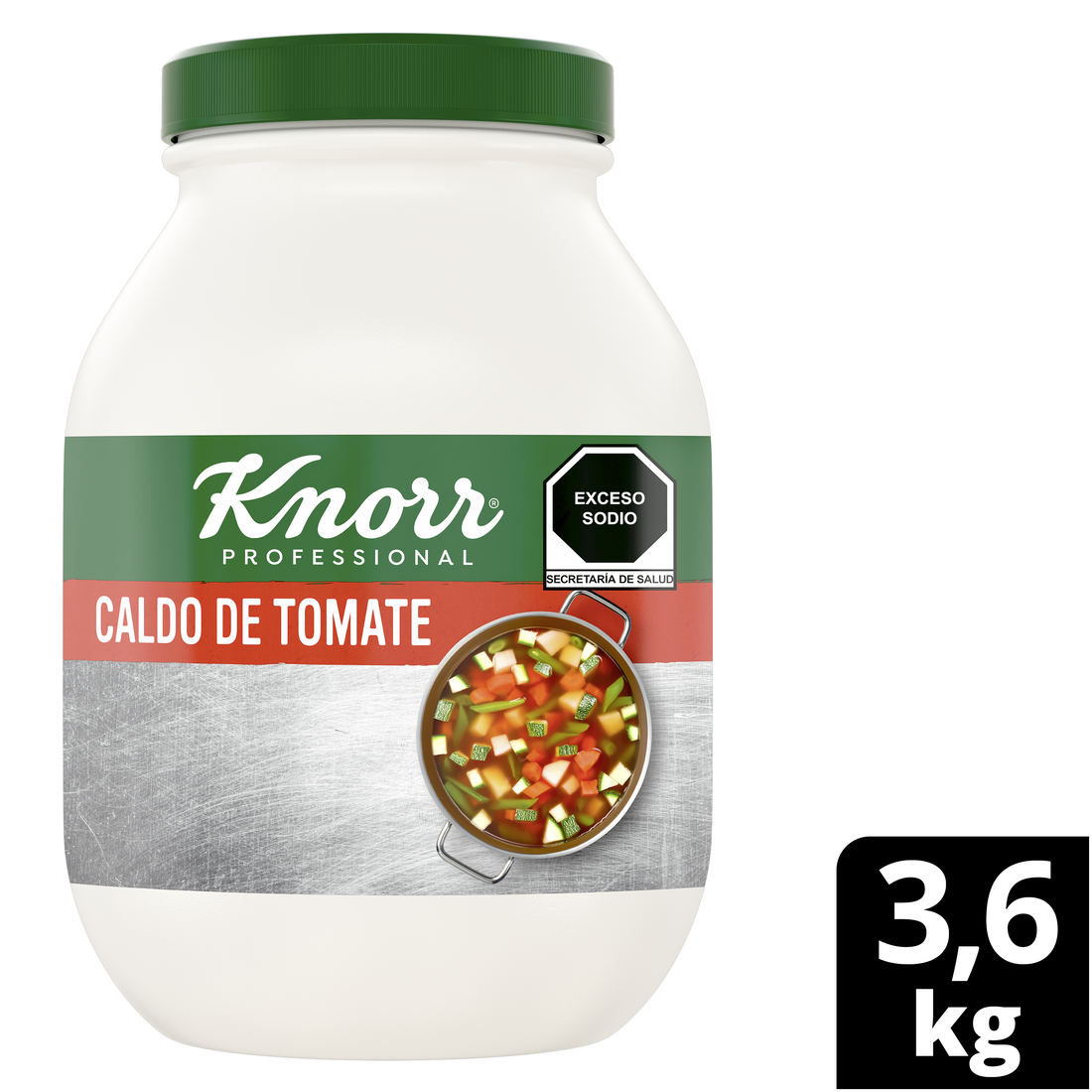 Knorr® Professional Caldo de Tomate 3,6 Kg - Con ingredientes cultivados de manera sustentable PARA CHEFS